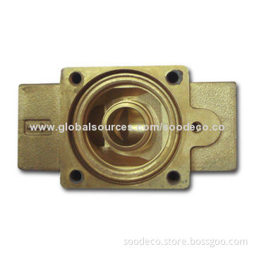 Forged Valve Body, Made of Brass, with Optional CNC Machining, OEM Orders are Welcome
